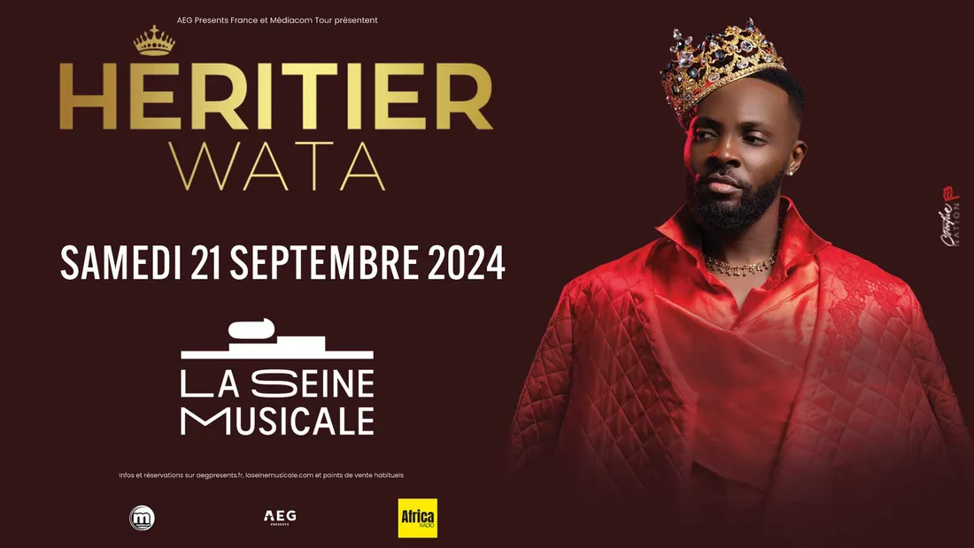 Hériter Wata à la Seine Musicale, un événement incontournable de cette rentrée.