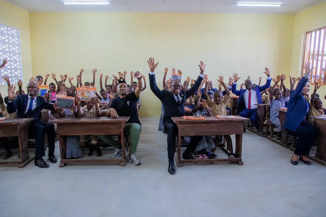 Education : la Fondation Magic System inaugure une nouvelle école à Ellokro à Abidjan