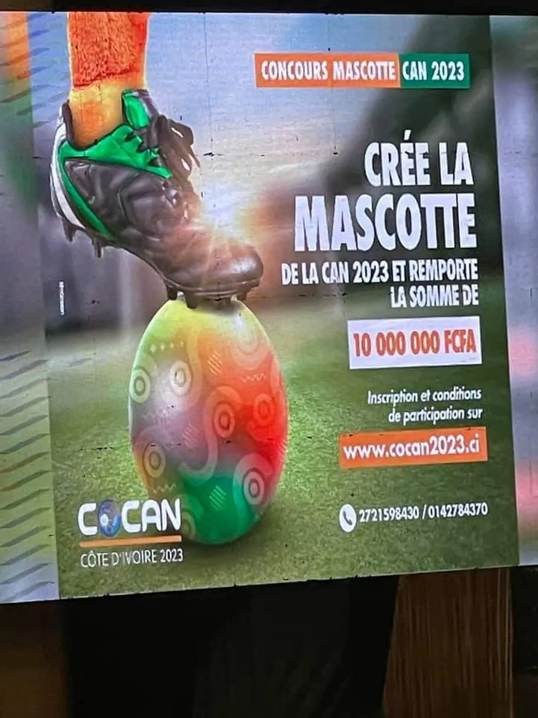 Côte d’Ivoire/Football : Le concours de la Mascotte de la CAN2023 est lancé