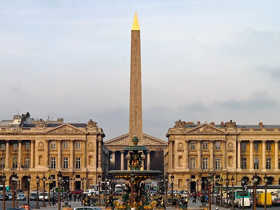 La Place de la Concorde à Paris 