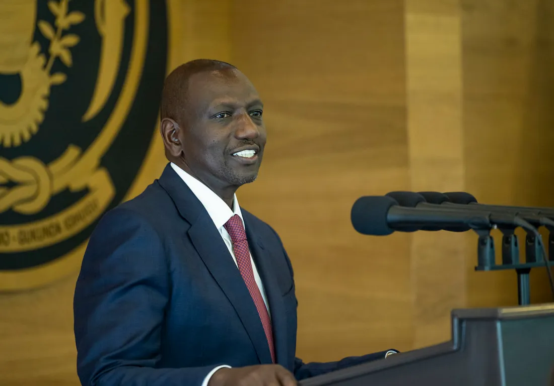 William Ruto, président du Kenya 