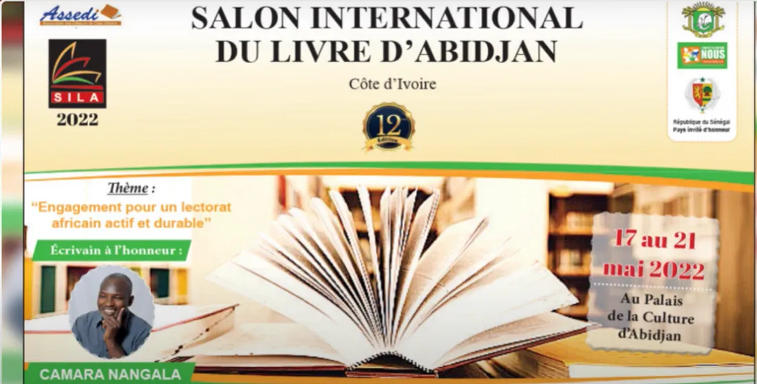 12ème édition du salon international du livre d'Abidjan en Côte d'Ivoire