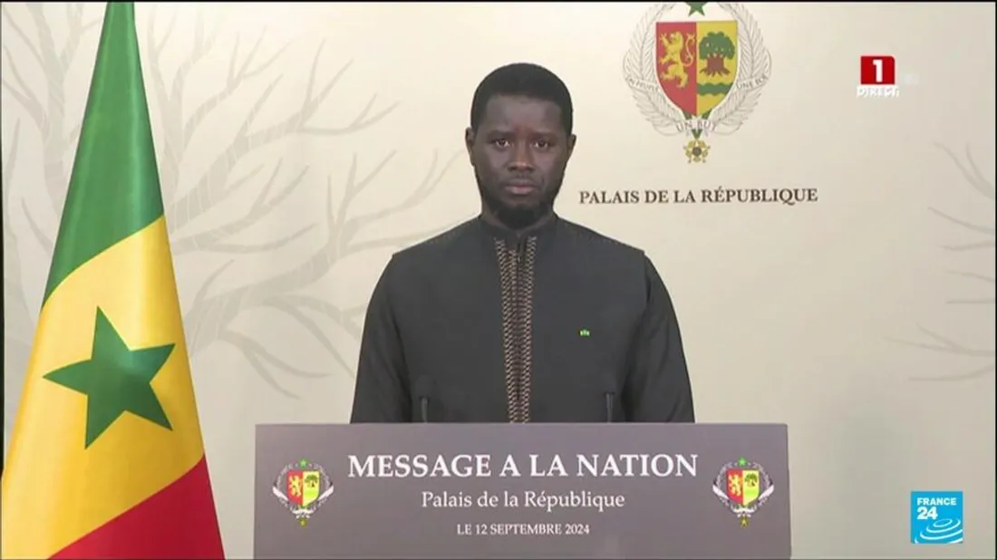 Le président sénégalais Bassirou Diomaye Faye