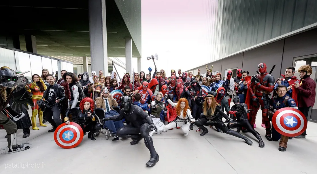 Grand rassemblement de cosplay Marvel à l'édition2023