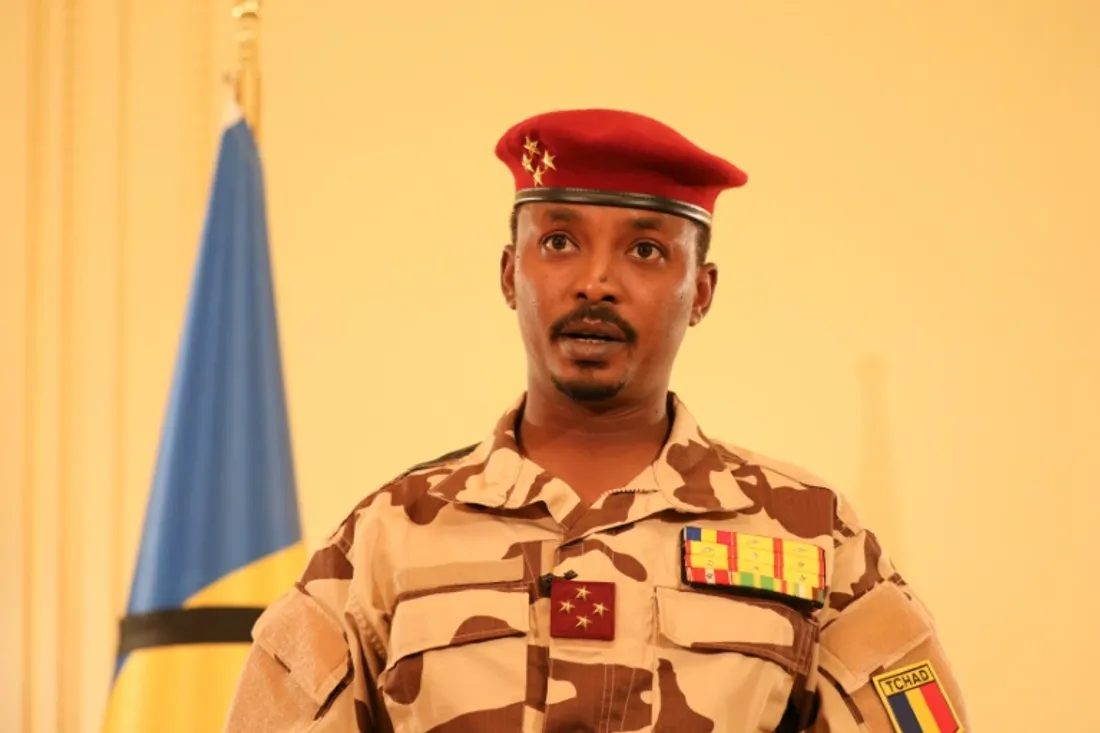 le président du Conseil militaire de transition , Mahamat Idriss Déby 