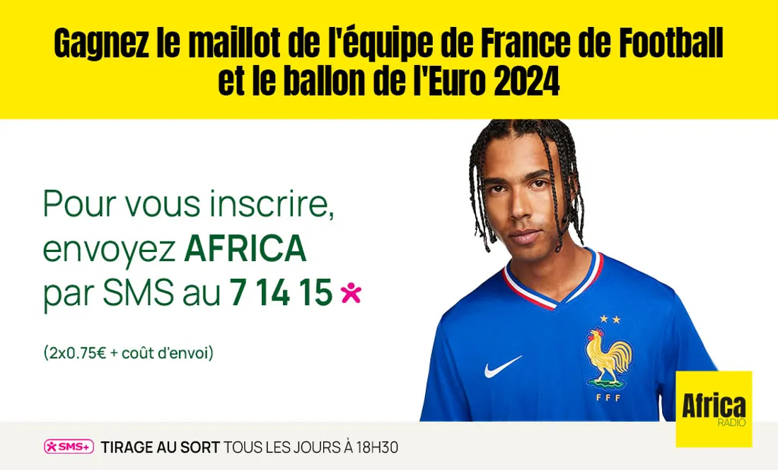 Gagnez le maillot de l'Equipe de France de Football et le ballon de l'Euro 2024