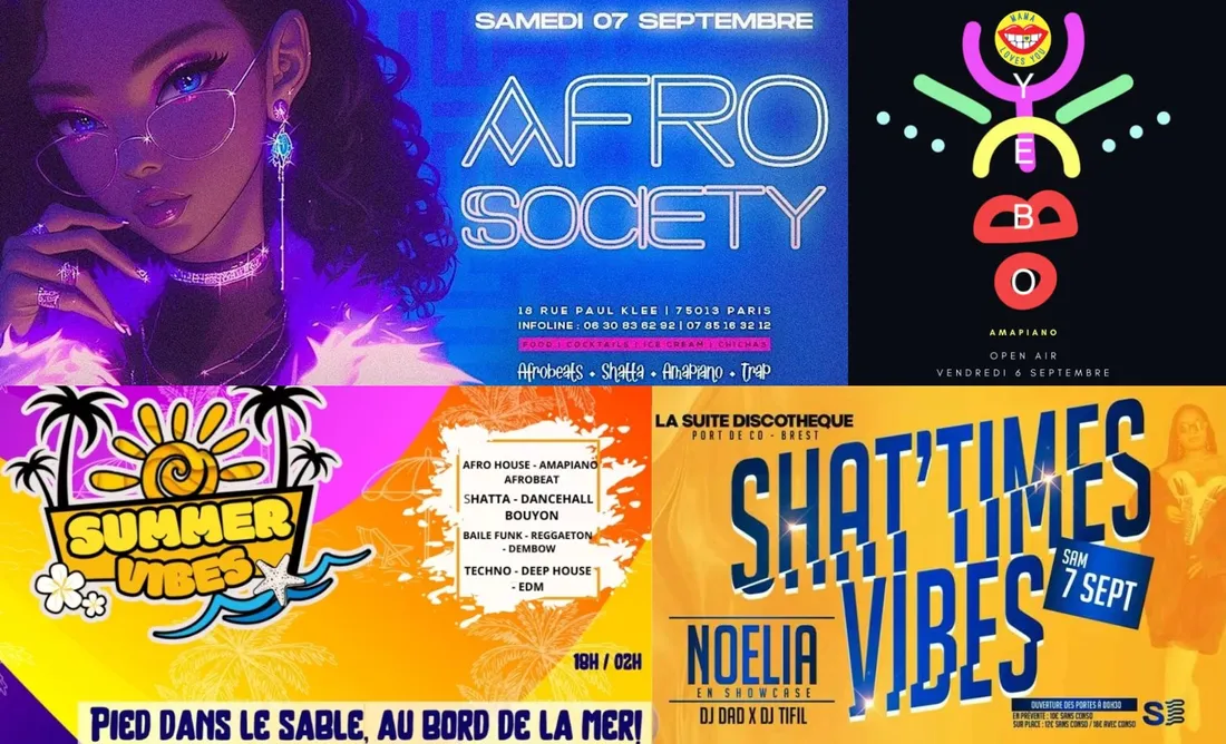 Les soirées afro à l'honneur ce weekend en France