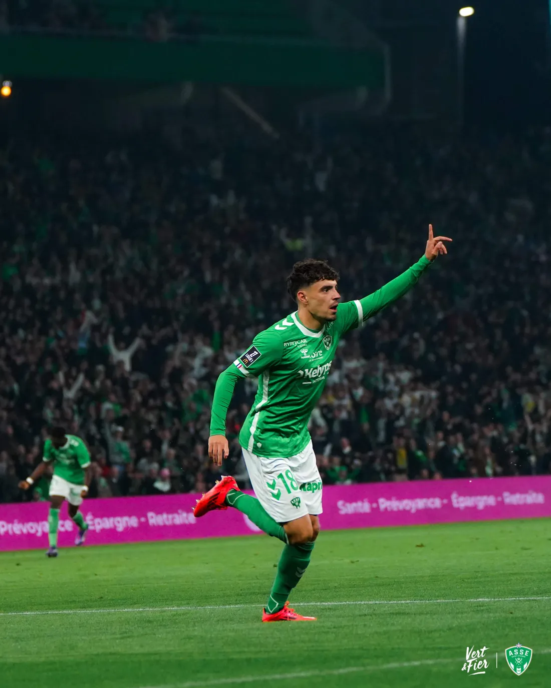 Mathieu Cafaro a délivré l'ASSE dès la 6è minute face à Lille (1-0).