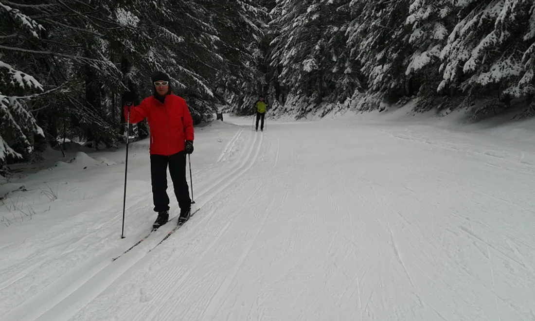 monts du pilat neige ski de fond 