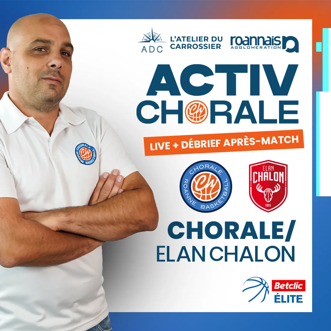 Basket : Chorale - Elan Chalon sur Activ