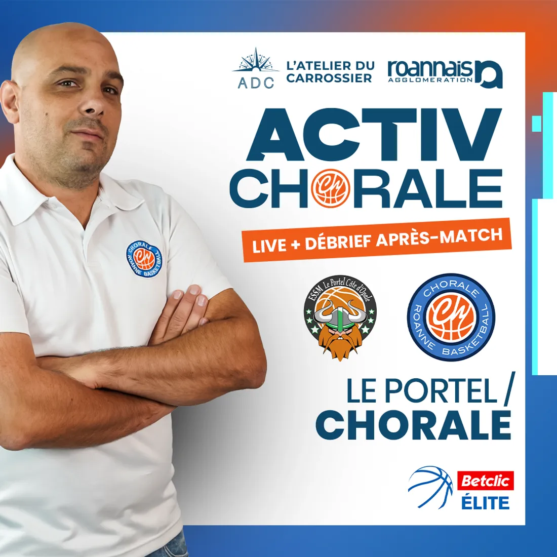 Basket : Le Portel - Chorale sur Activ