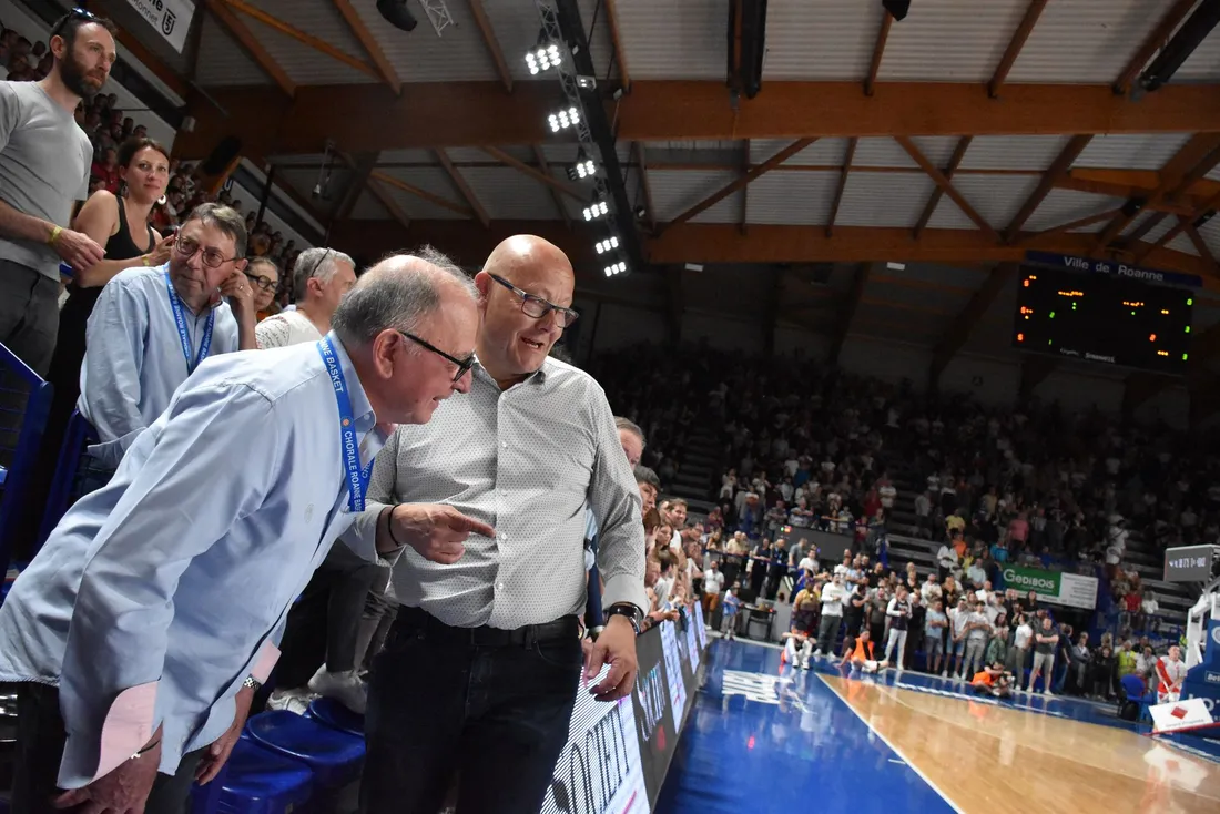 Basket : Emmanuel Brochot lors de Chorale - ASVEL