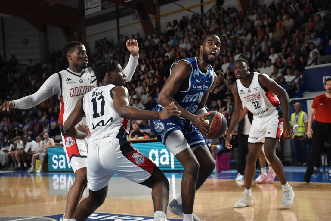 Basket : Bruno Cingala-Mata lors de Chorale - Nantes