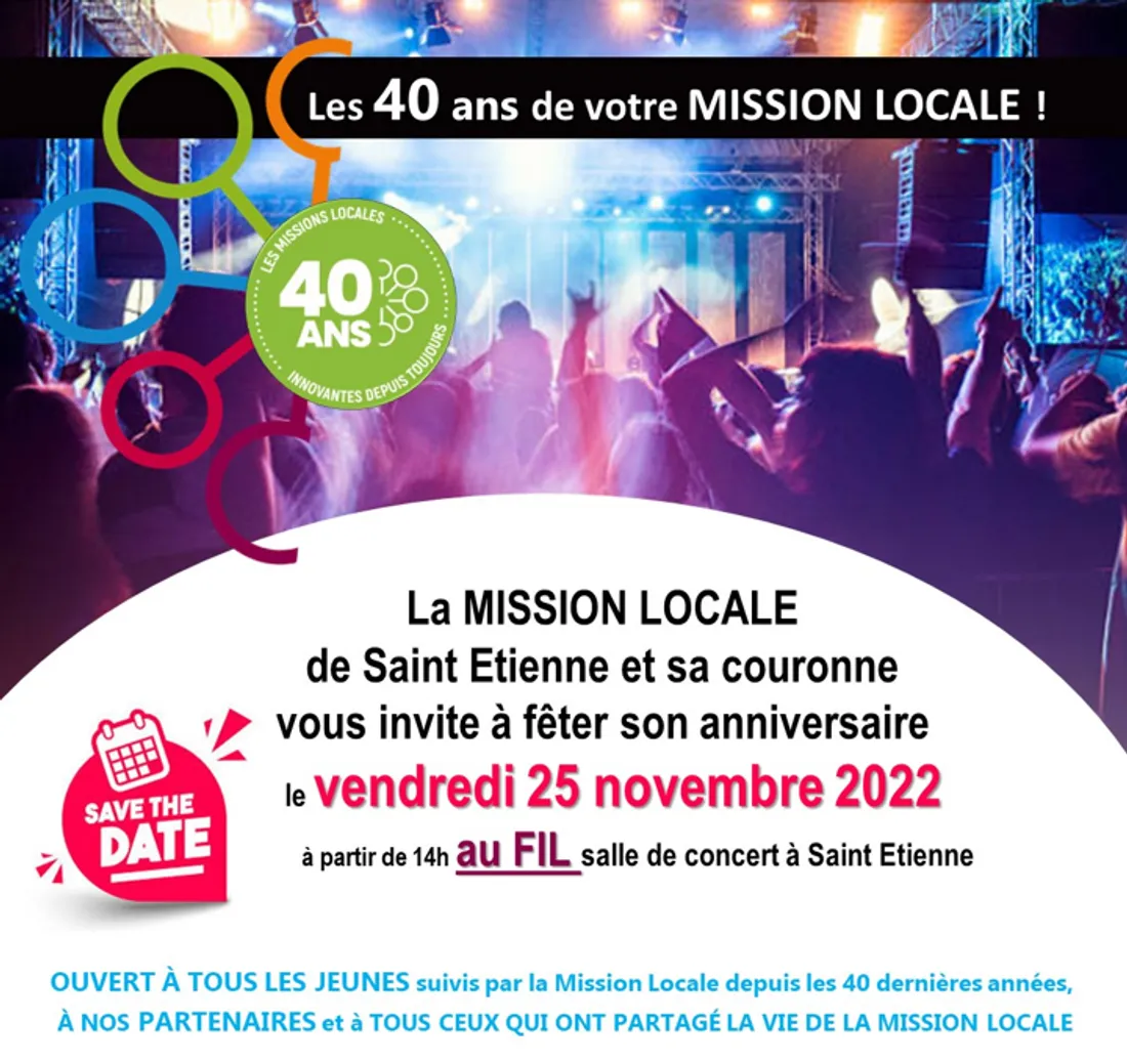 La Mission locale de St-Etienne fête ses 40 ans