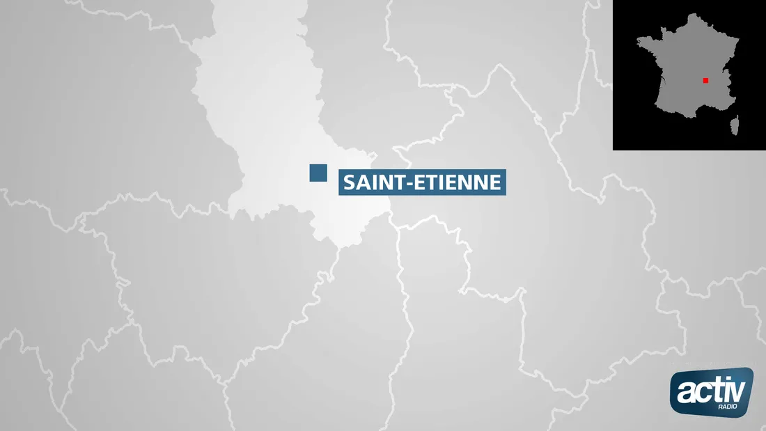 Carte Saint-Etienne 