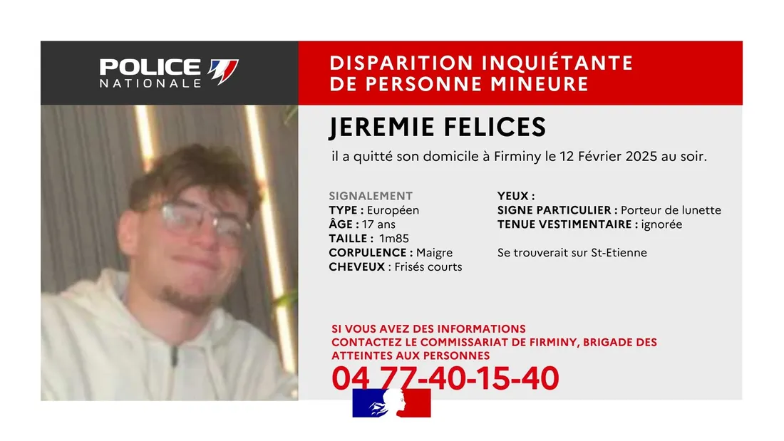 La disparition inquiétante.