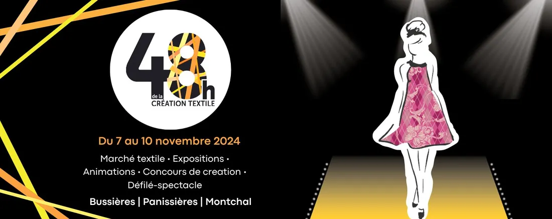 Les 48H de la création textile à Bussières et Panissières