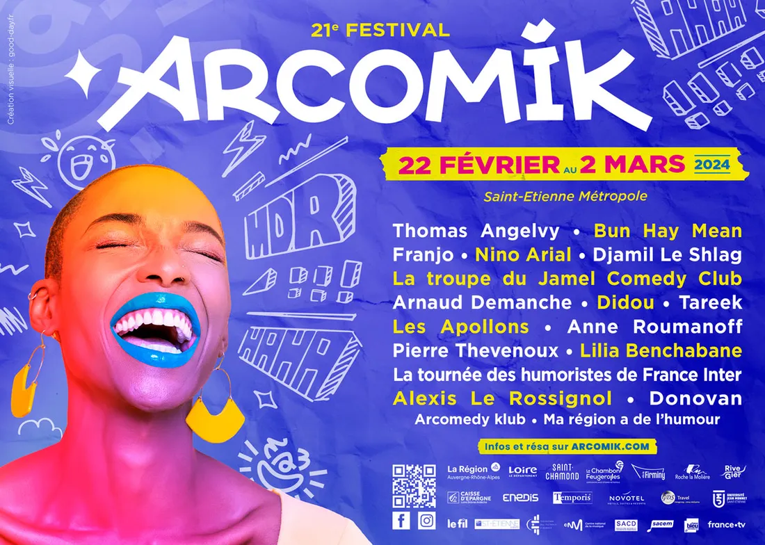 21ème édition du festival Arcomik à Saint-Etienne