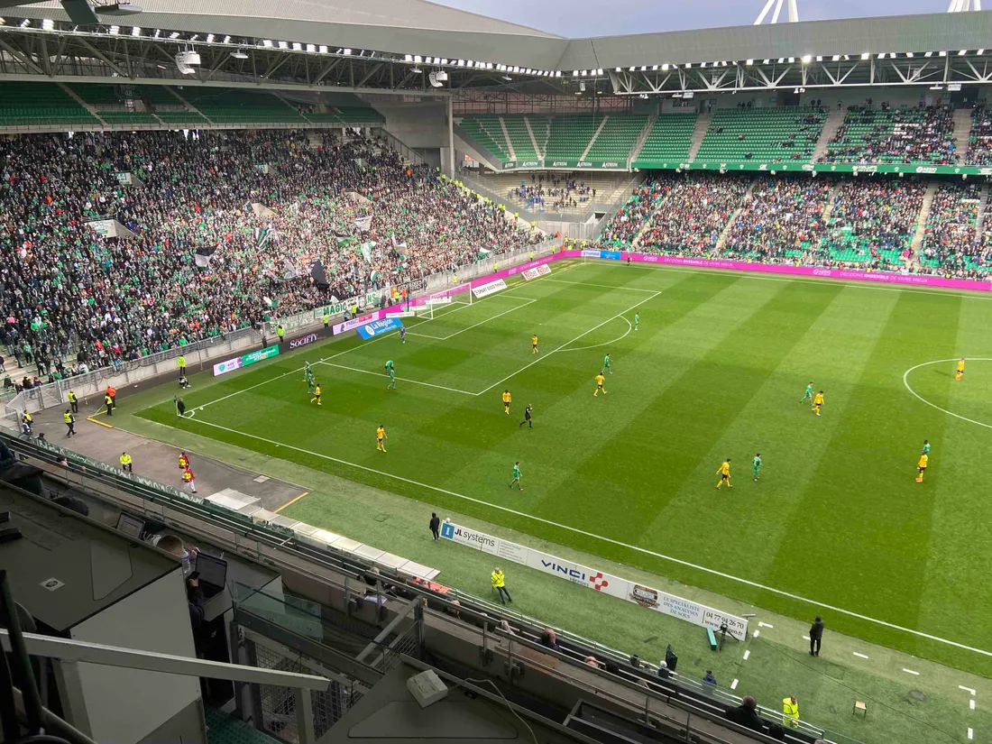 Les Verts enchaînent un huitième match sans défaite, après la victoire contre Niort (2-0).