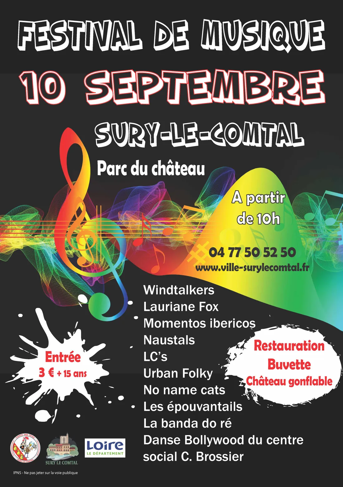 Festival de musique à Sury-le-Comtal