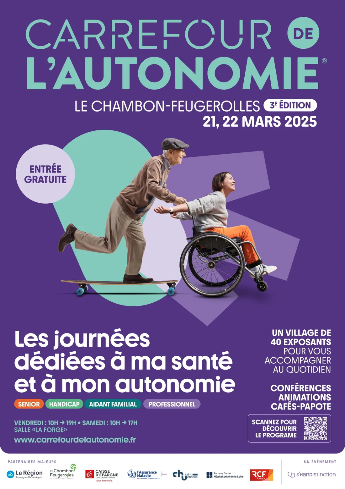Salon Carrefour de l'autonomie au Chambon-Feugerolles