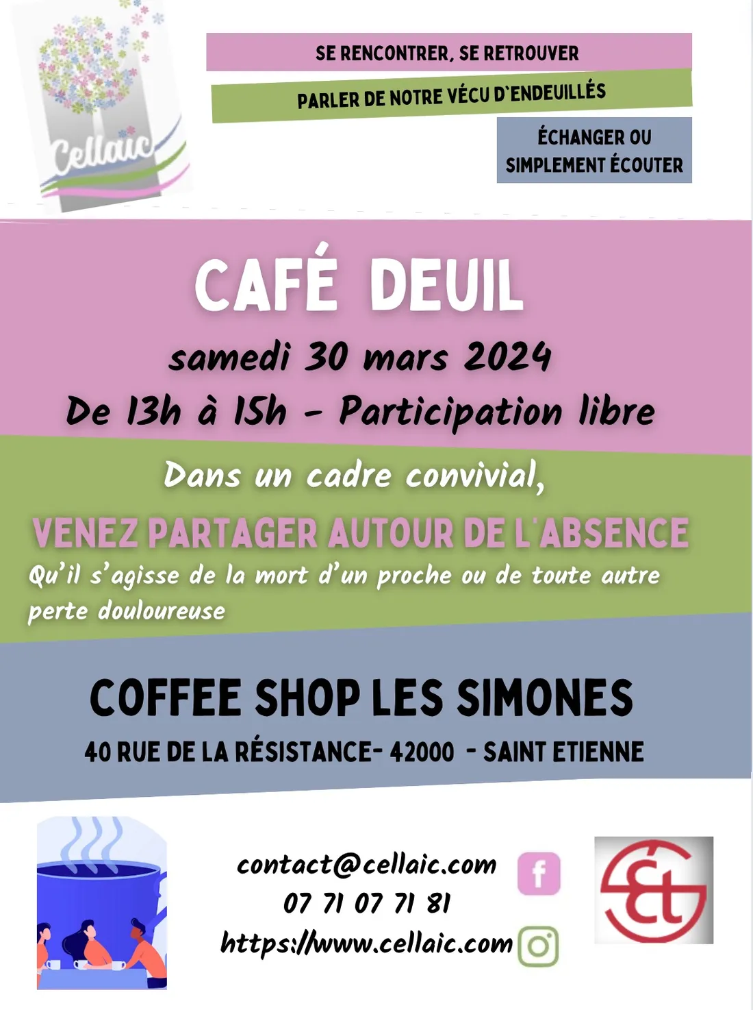 Café Deuil à St-Etienne