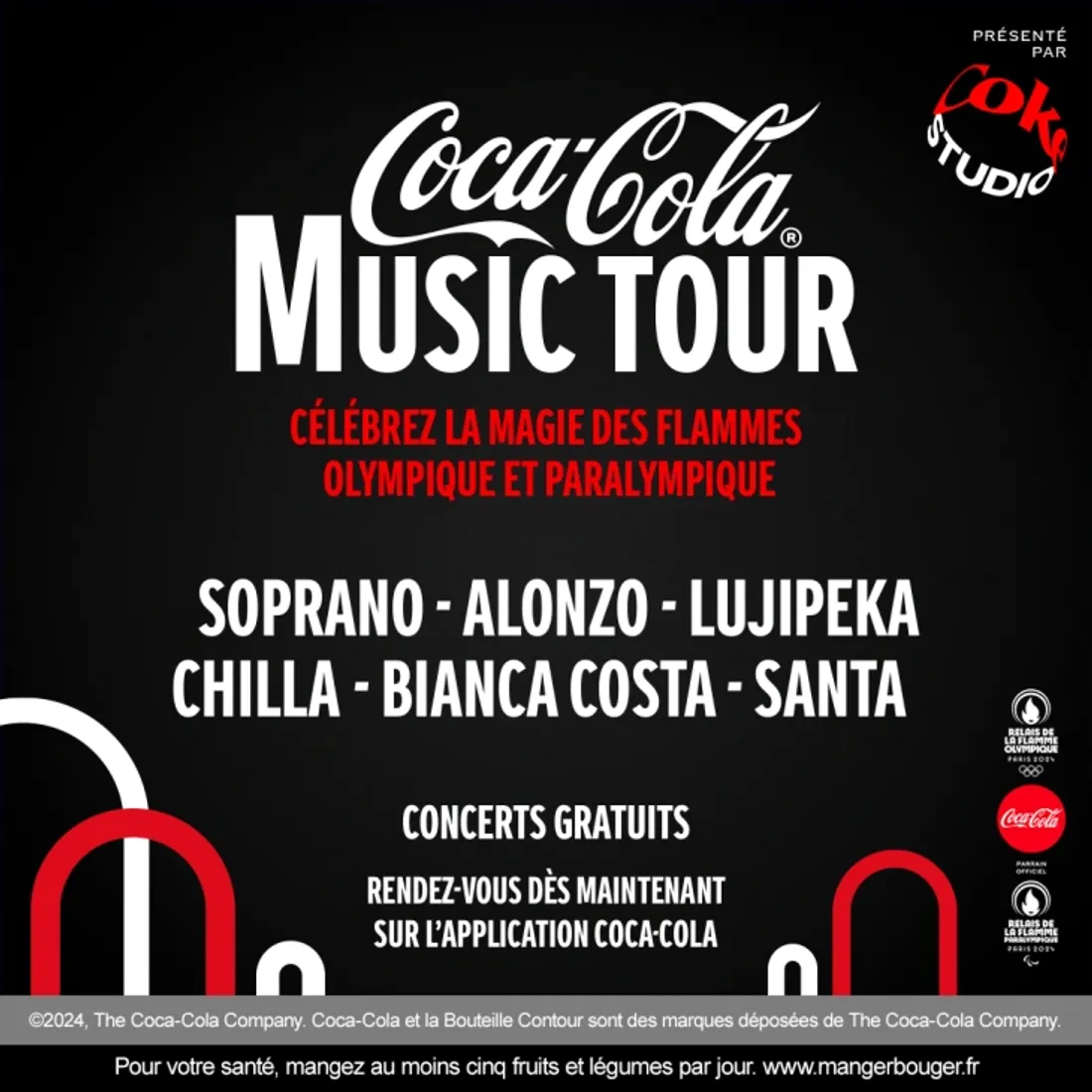 Le Coca Cola Music Tour.
