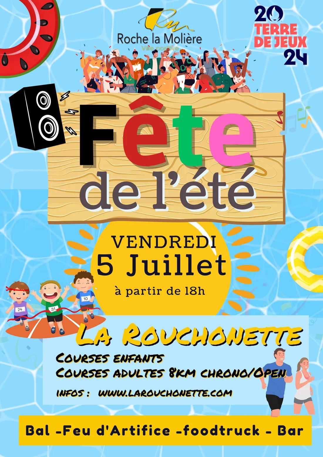 Fête de l'été à Roche-la-Molière