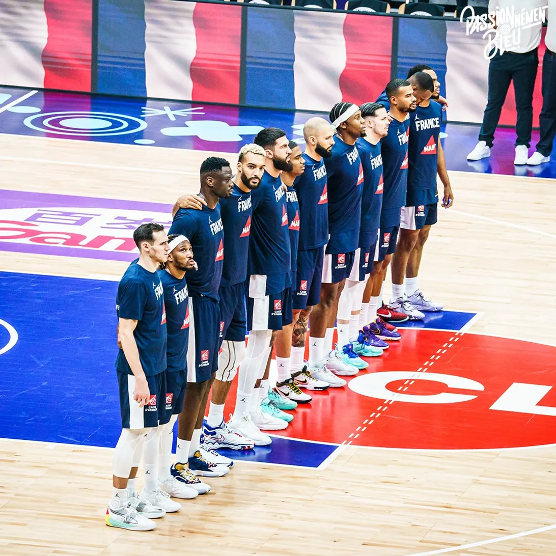 Les basketteurs Français