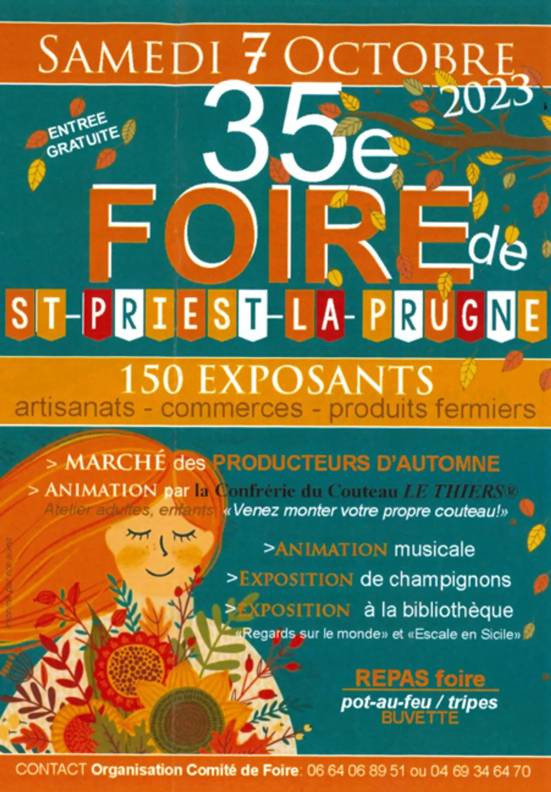 35ème Foire de St-Priest-la-Prugne