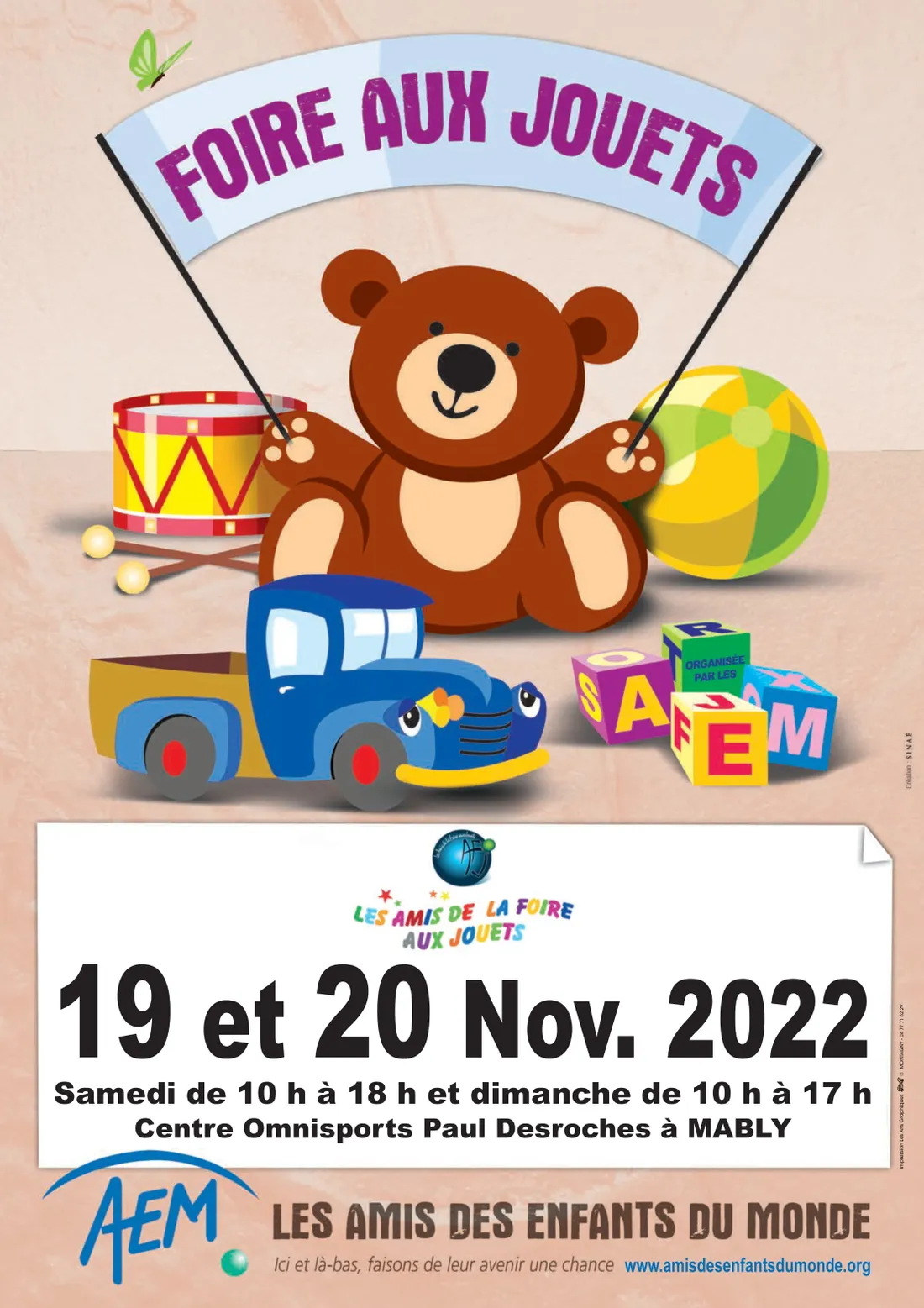 Foire aux jouets à Mably