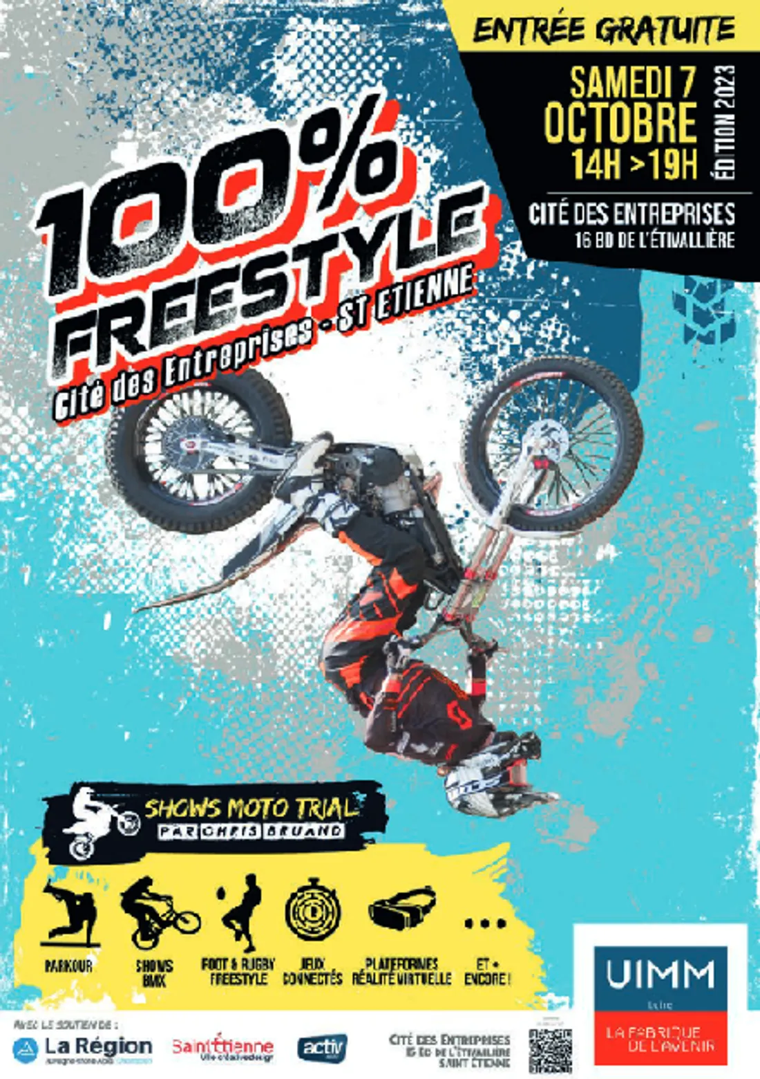 100 % Freestyle à St-Etienne