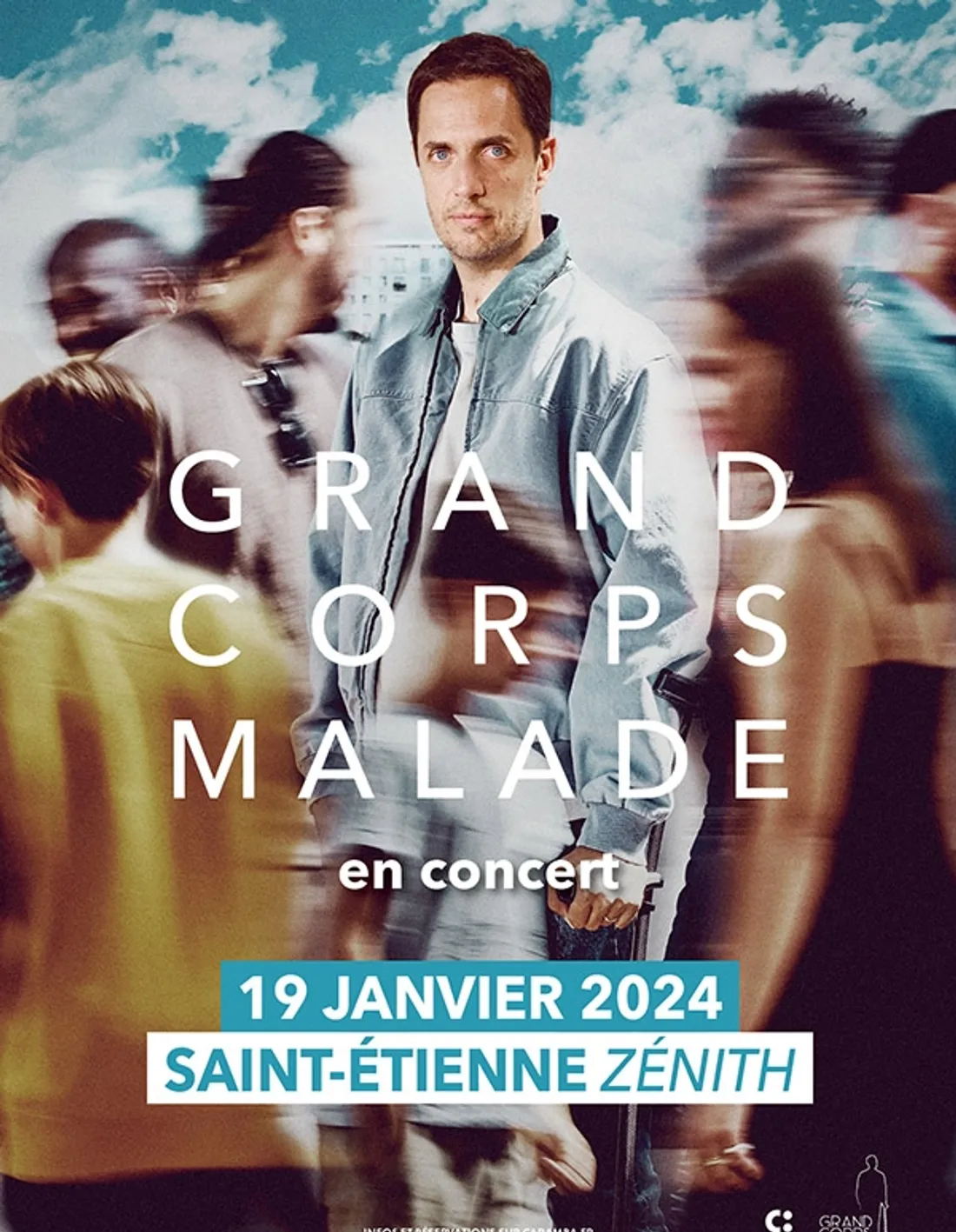 Concert de Grand Corps Malade au Zénith de St-Etienne