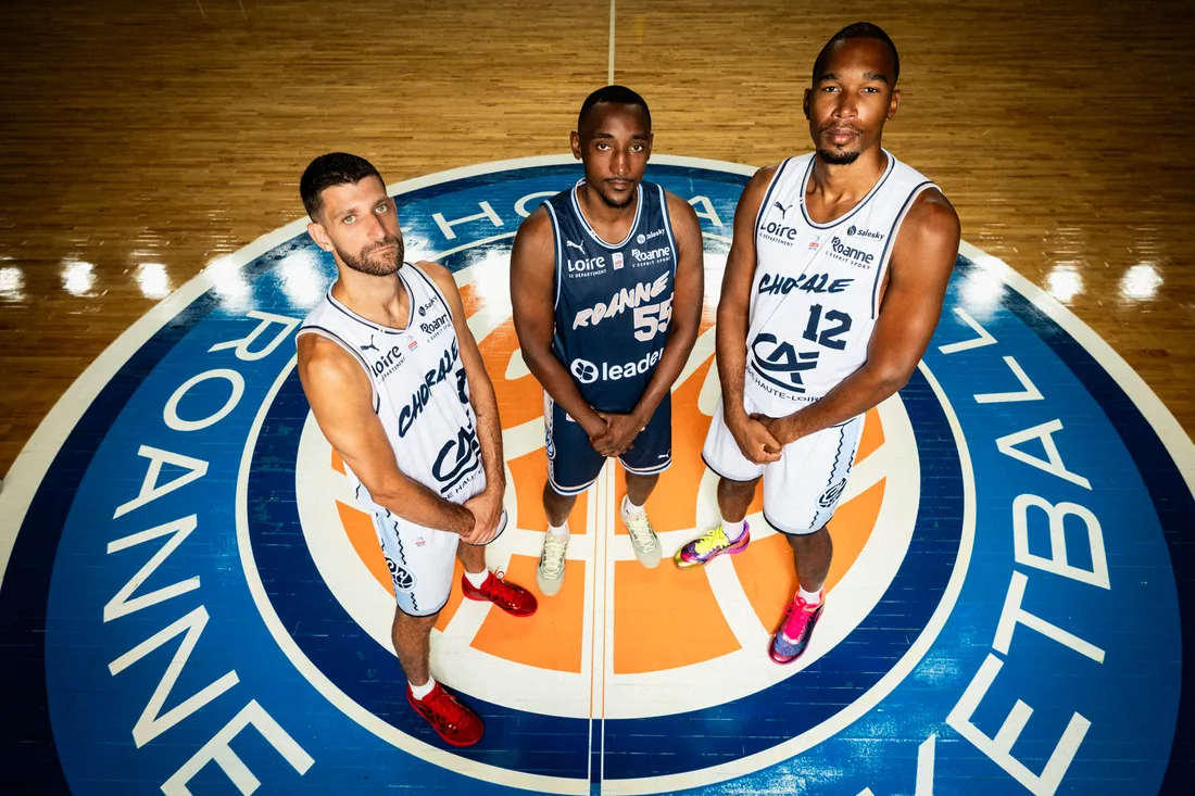 Basket : maillots Puma Chorale Roanne Basket
