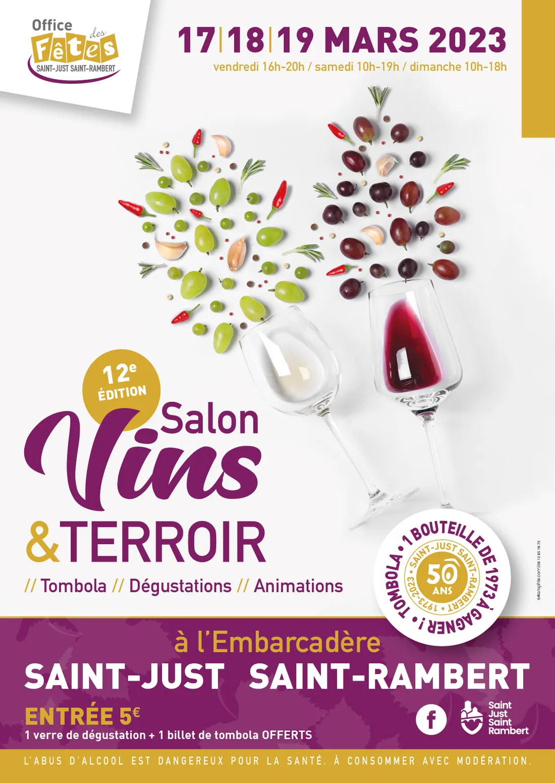 Salon Vins & Terroir à St-Just-St-Rambert