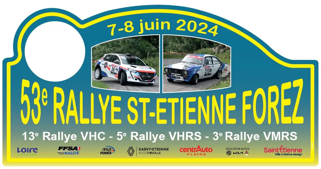 53ème Rallye St-Etienne Forez