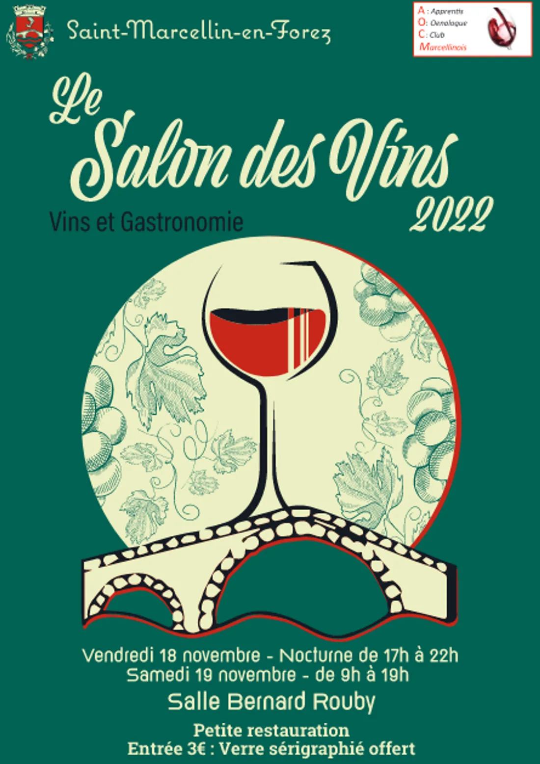 Salon des Vins à St-Marcellin-en-Forez