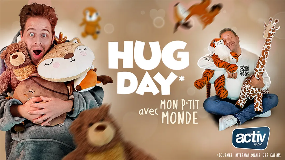 Hug day peluche