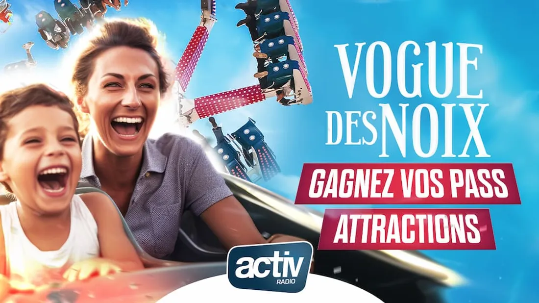 Pass attractions Vogue des Noix 2023
