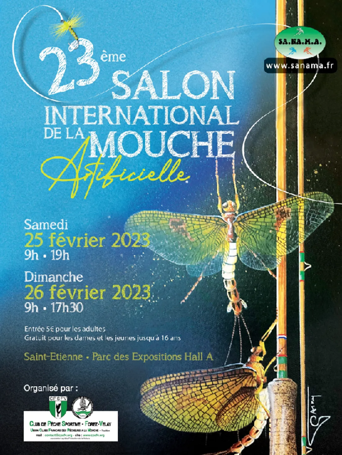 Salon internationale de la mouche artificielle à St-Etienne
