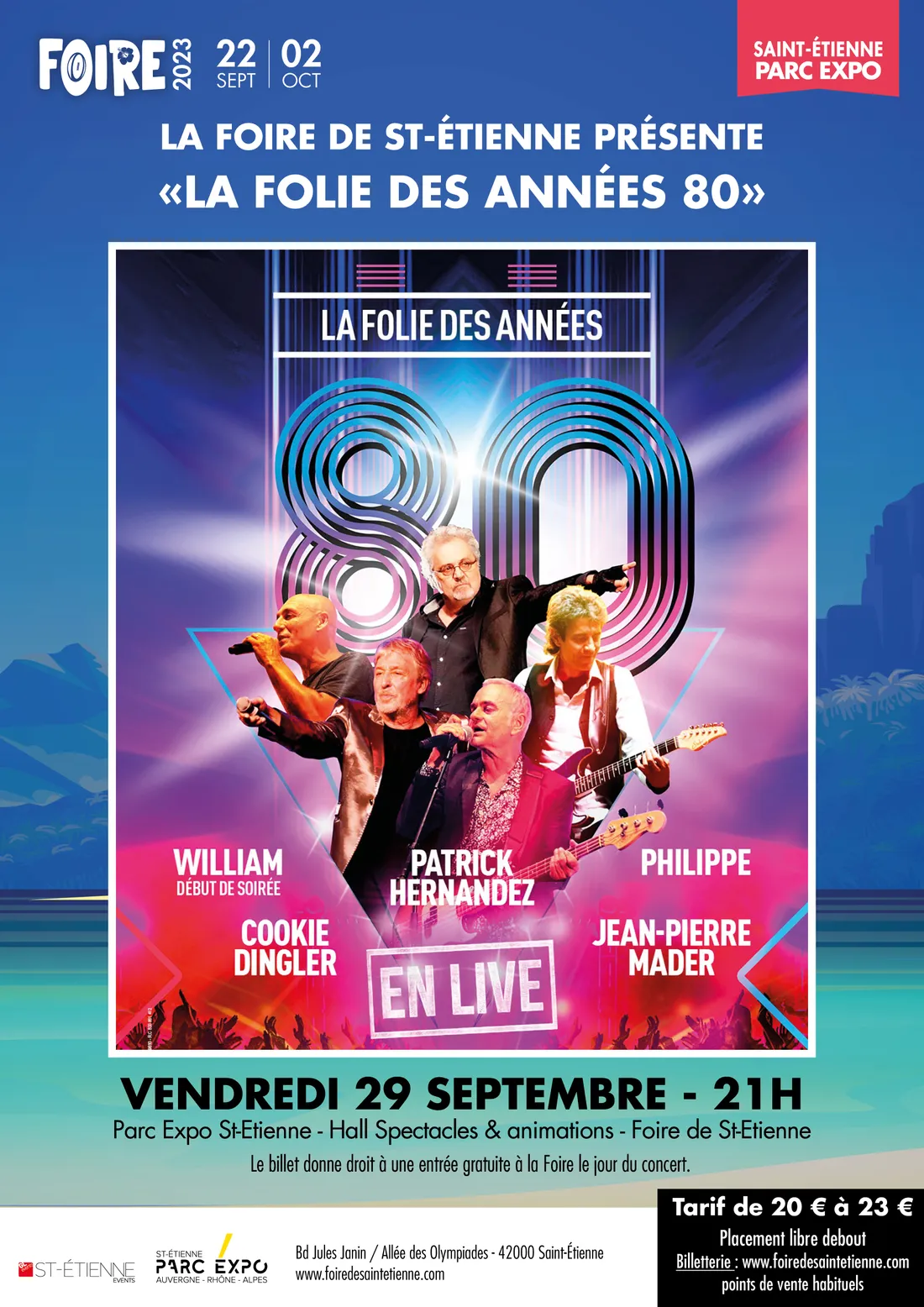 "La Folie des années 80" à la Foire de St-Etienne