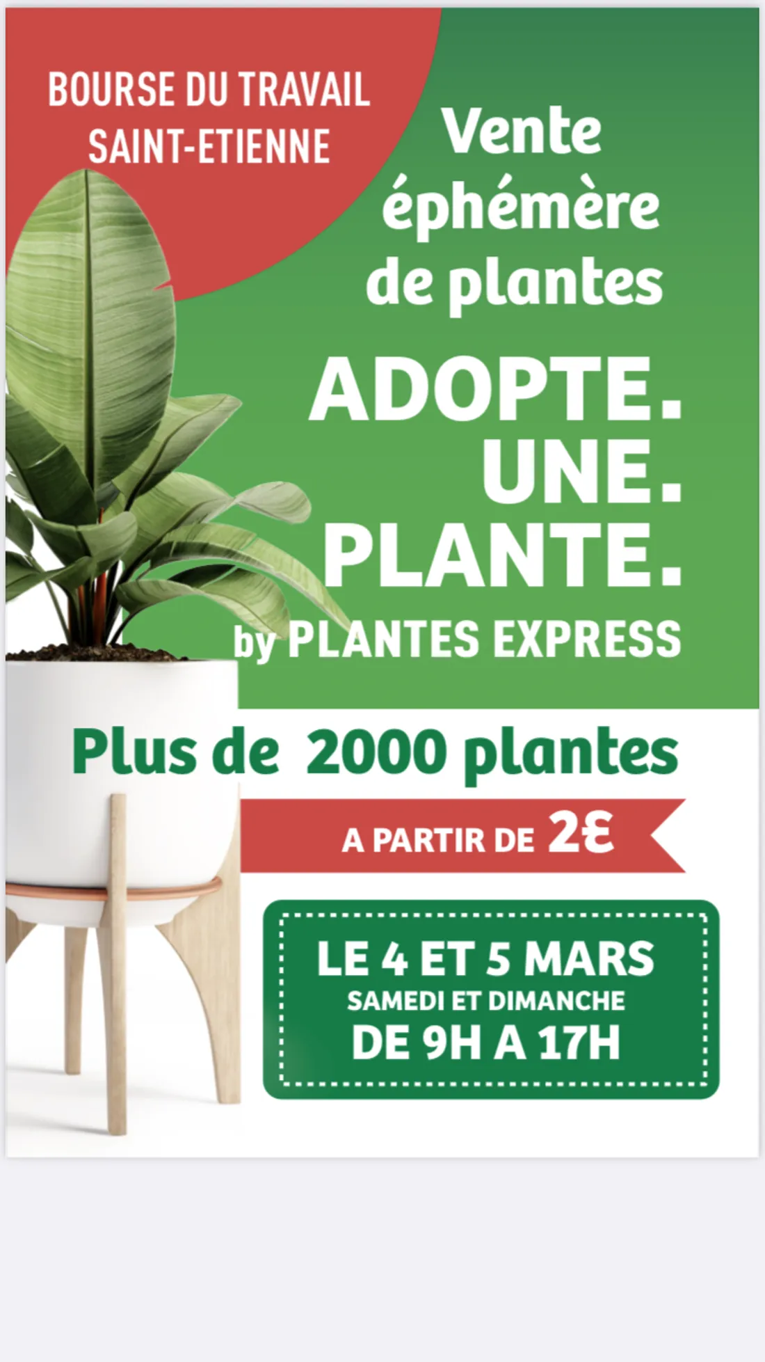 "Adopte une plante" à St-Etienne