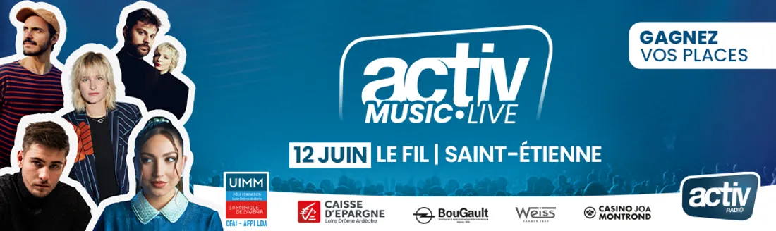 Banniere - ACTIV MUSIC LIVE 2025