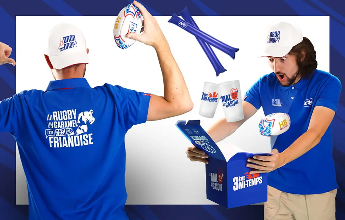 Box Supporter Rugby
