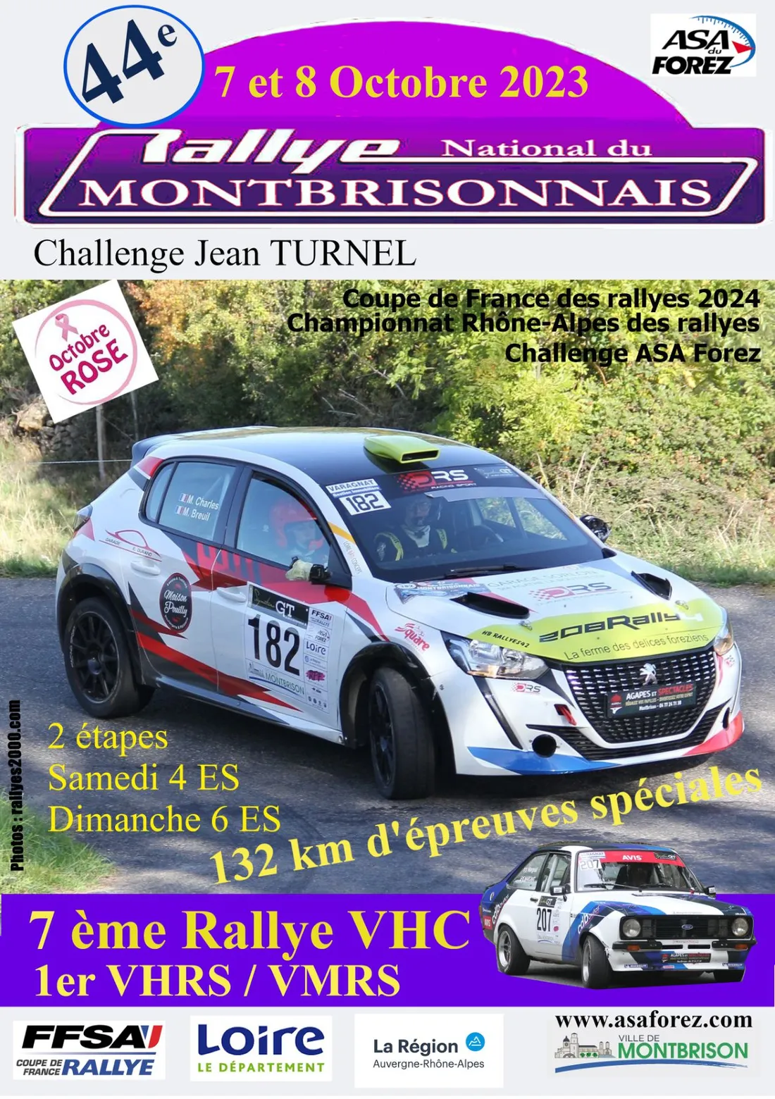44ème édition du Rallye National du Montbrisonnais