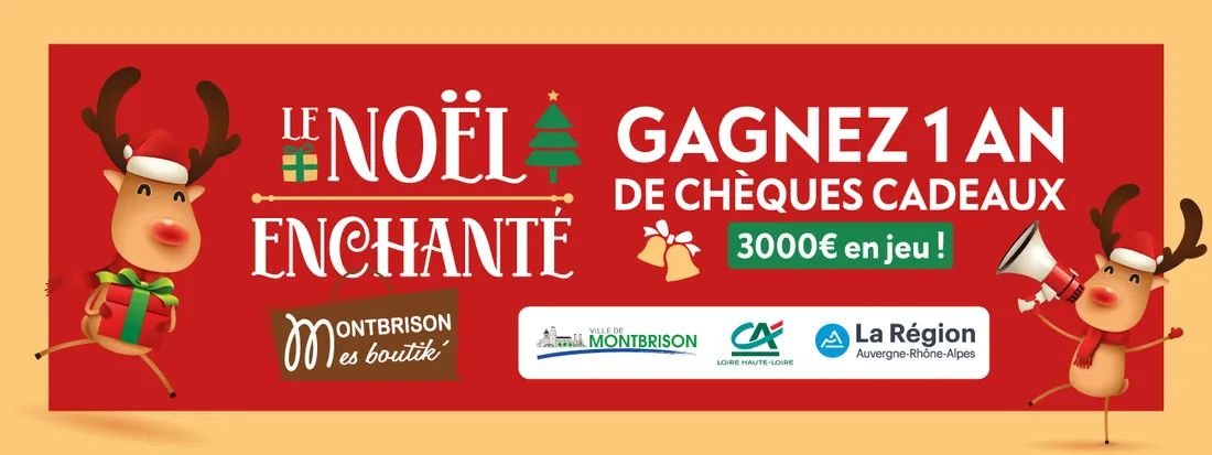 Gagnez 1 an de chèques cadeaux