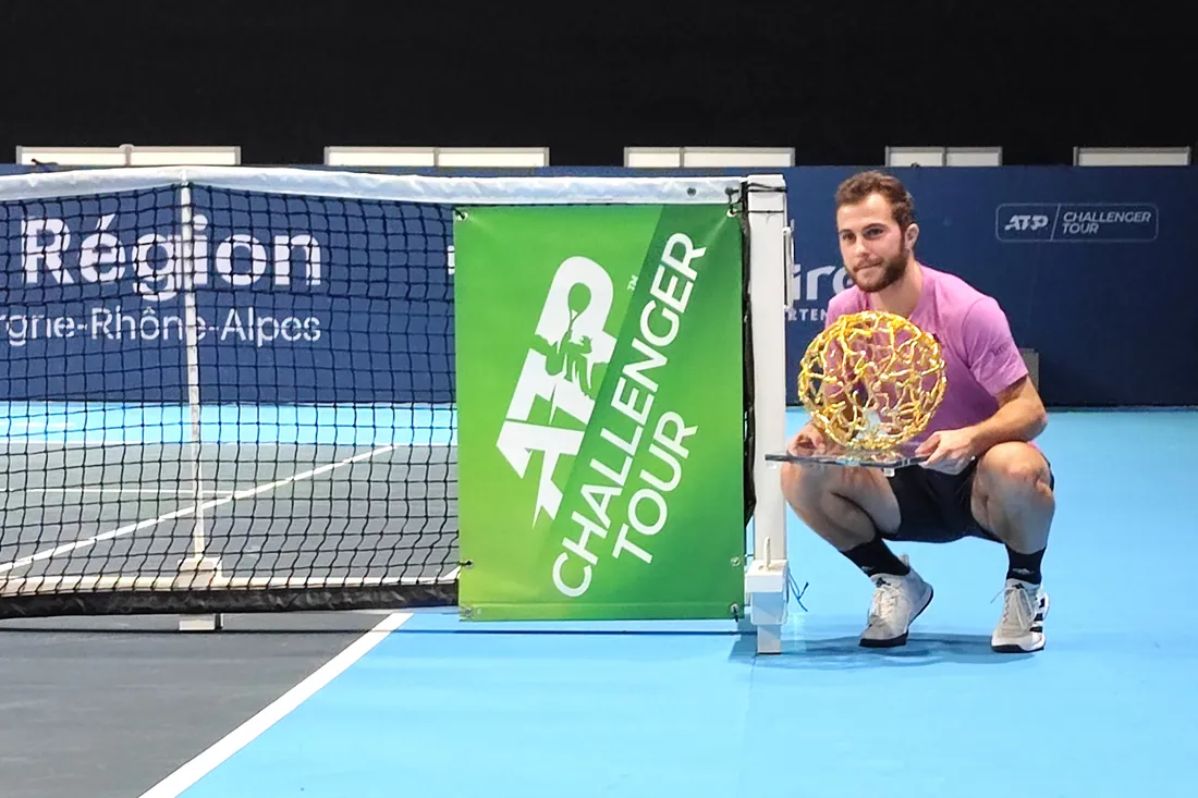 Tennis : Hugo Gaston vainqueur de l'Open de Roanne 2022