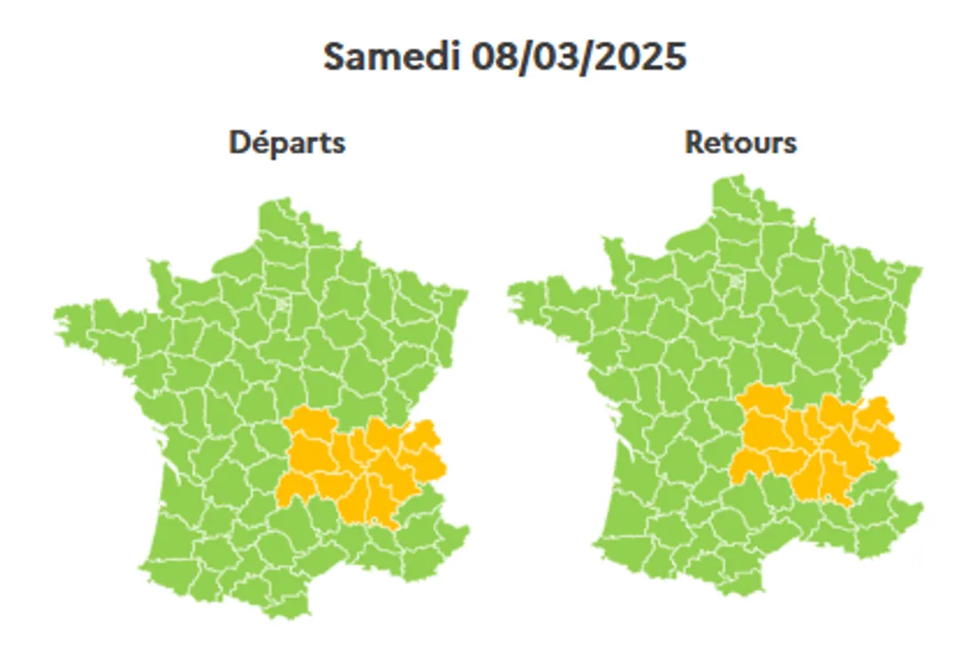 Les prévisions de ce samedi.