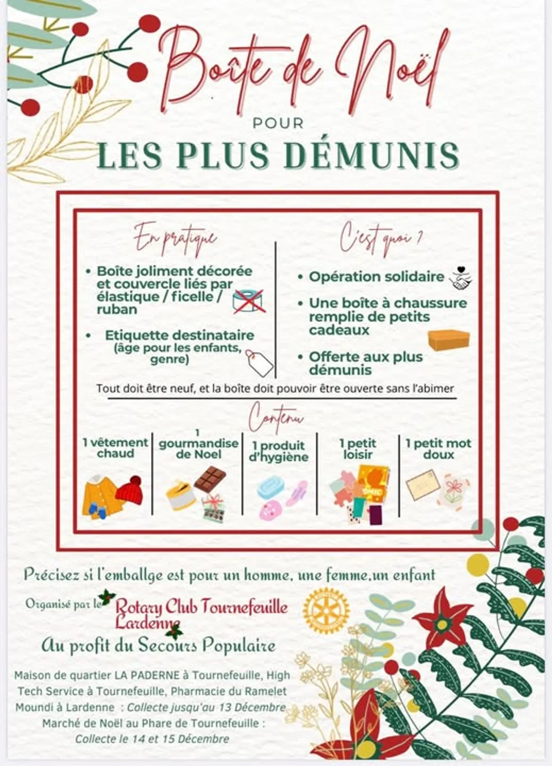 Boite noel