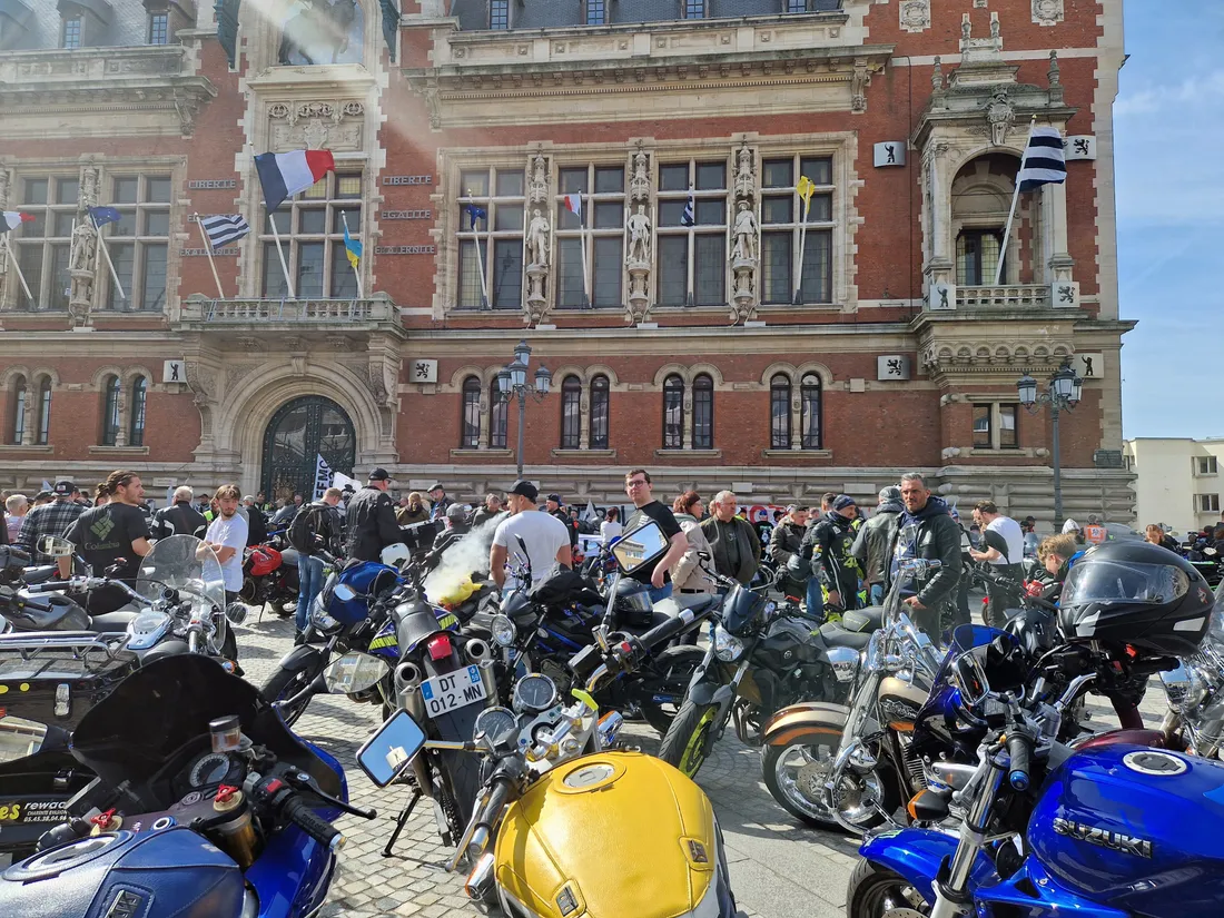 Mobilisation des motards en colère contre le contrôle technique obligatoire